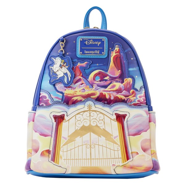 MINI MOCHILA HÉRCULES MONTE OLYMPE Y PUERTAS DE ORO - DISNEY LOUNGEFLY