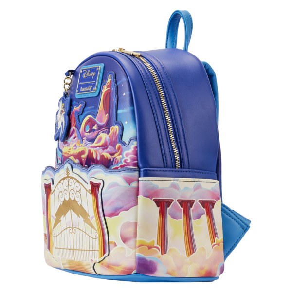MINI MOCHILA HÉRCULES MONTE OLYMPE Y PUERTAS DE ORO - DISNEY LOUNGEFLY
