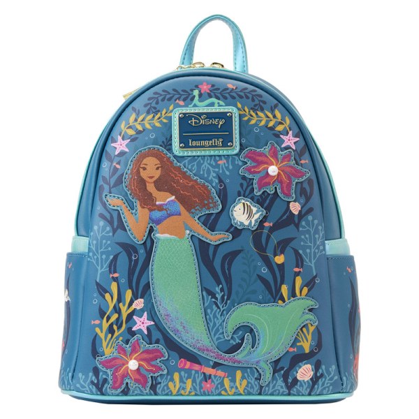 MINI MOCHILA LA SIRENITA VIVO ACCIÓN - DISNEY LOUNGEFLY
