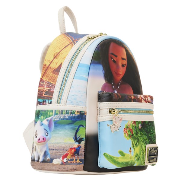 MINI MOCHILA ESCENA PRINCESA MOANA - DISNEY LOUNGEFLY
