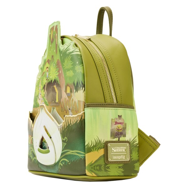 MINI MOCHILA SHREK FELIZ SIEMPRE - LOUNGEFLY