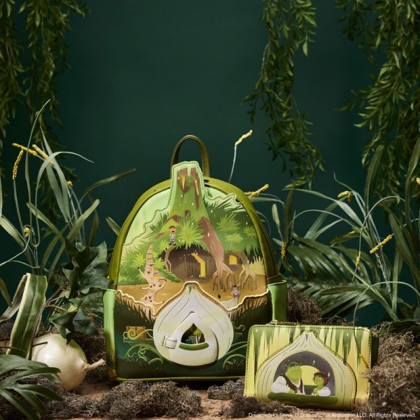MINI MOCHILA SHREK FELIZ SIEMPRE - LOUNGEFLY