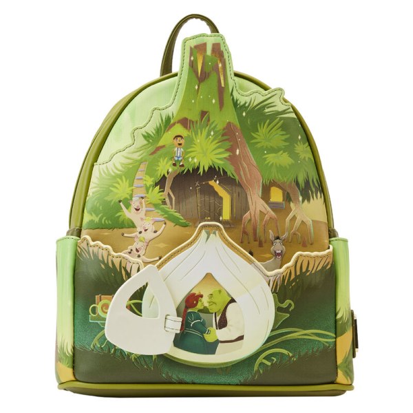 MINI MOCHILA SHREK FELIZ SIEMPRE - LOUNGEFLY