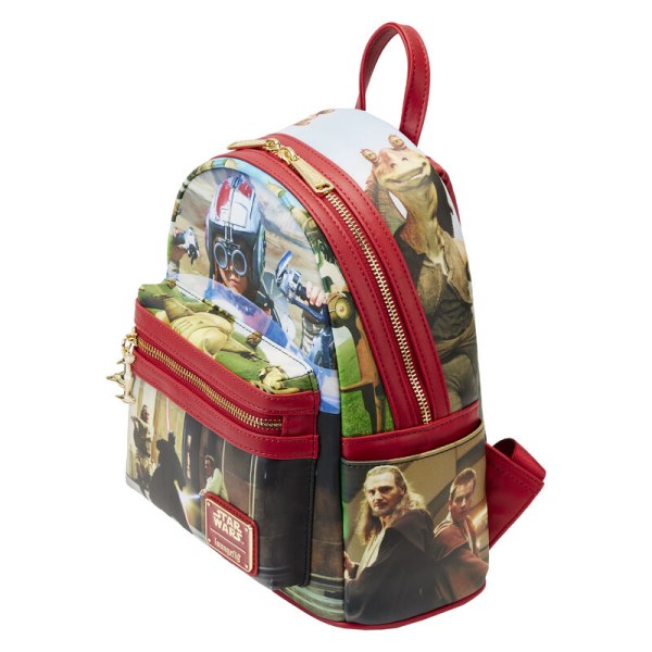 MINI BACKPACK STAR WARS THE PHANTOM MENACE FINAL FRAMES - STAR WARS LOUNGEFLY