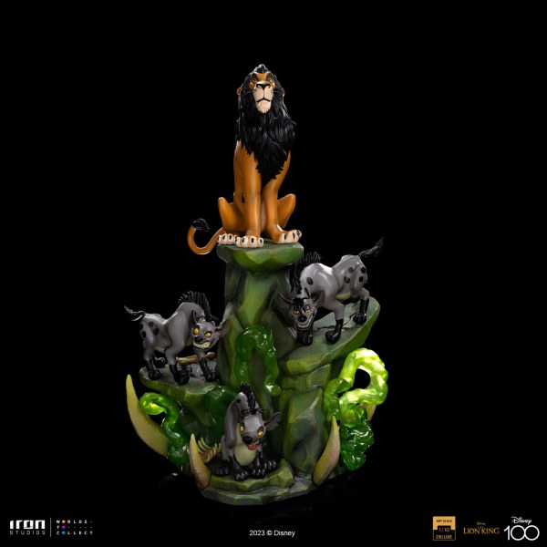 DELUXE ART SCALE SCAR DELUXE - DISNEY EL REY LEÓN