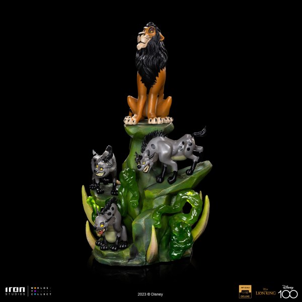 DELUXE ART SCALE SCAR DELUXE - DISNEY EL REY LEÓN