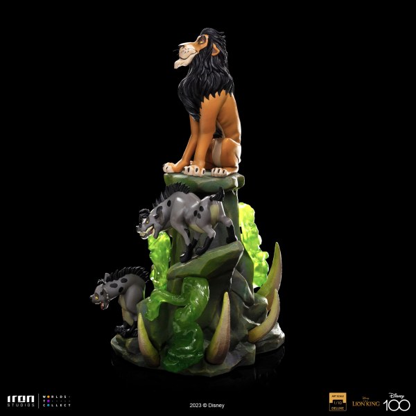 DELUXE ART SCALE SCAR DELUXE - DISNEY EL REY LEÓN