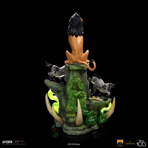 DELUXE ART SCALE SCAR DELUXE - DISNEY EL REY LEÓN