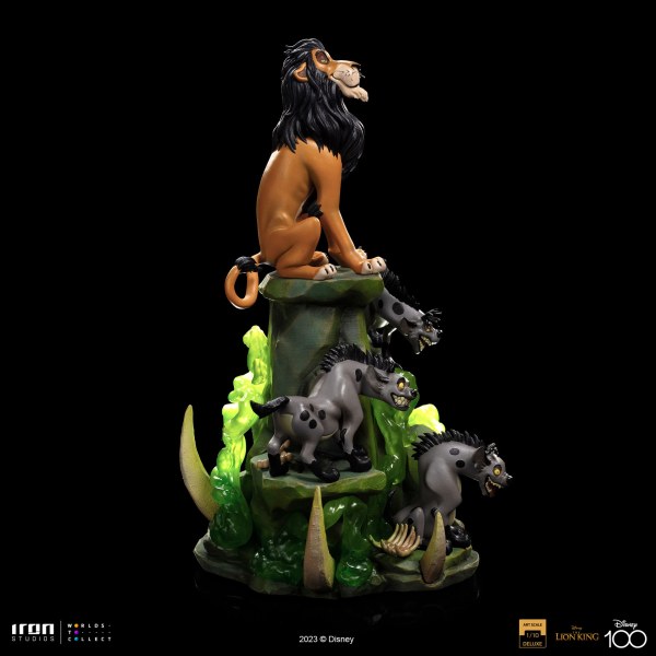 DELUXE ART SCALE SCAR DELUXE - DISNEY EL REY LEÓN