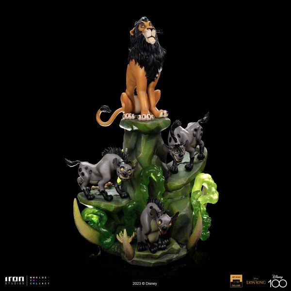 DELUXE ART SCALE SCAR DELUXE - DISNEY EL REY LEÓN