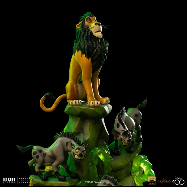DELUXE ART SCALE SCAR DELUXE - DISNEY EL REY LEÓN
