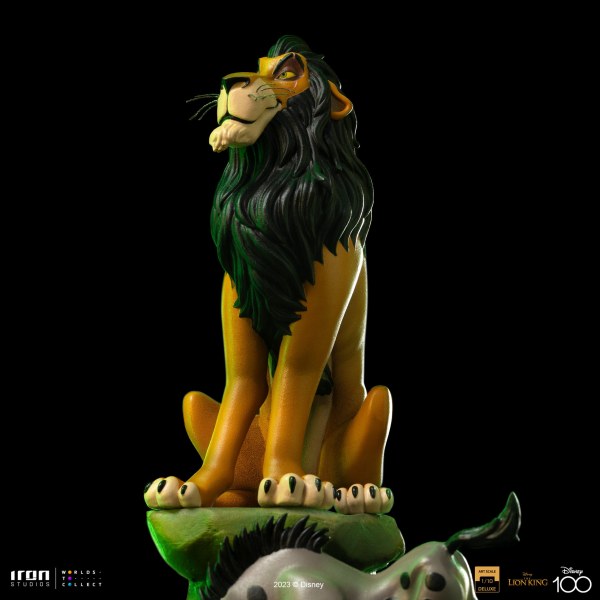 DELUXE ART SCALE SCAR DELUXE - DISNEY EL REY LEÓN
