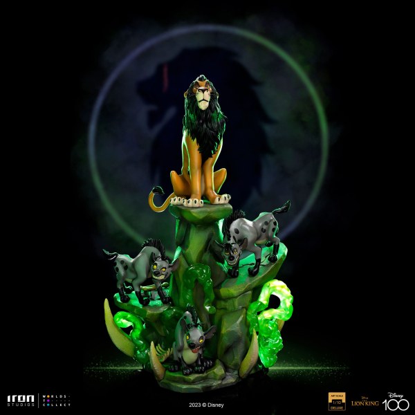 DELUXE ART SCALE SCAR DELUXE - DISNEY EL REY LEÓN