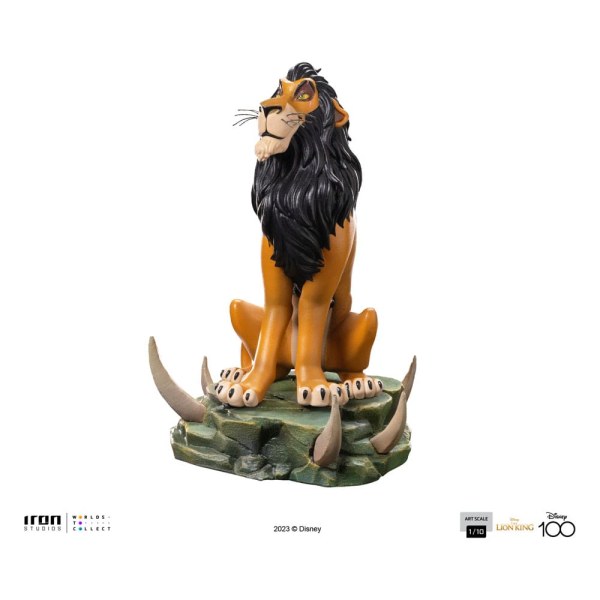 Estatuilla El Rey León 1/10 Art Scale Scar Regular 16 cm