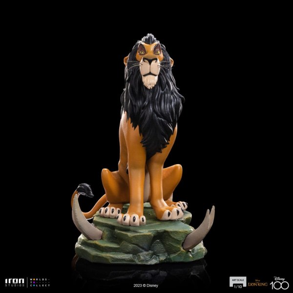Estatuilla El Rey León 1/10 Art Scale Scar Regular 16 cm