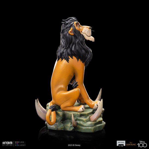 Estatuilla El Rey León 1/10 Art Scale Scar Regular 16 cm