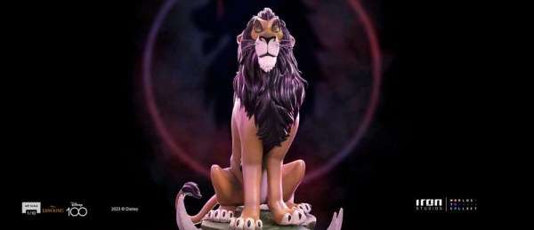 Estatuilla El Rey León 1/10 Art Scale Scar Regular 16 cm