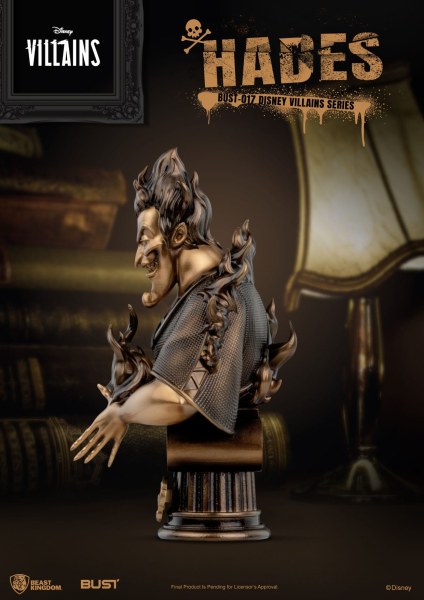 BUSTO DE HADES - SERIE VILLANOS DE DISNEY