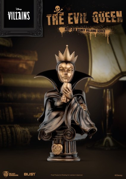 BUSTO LA REINA MALVADA - SERIE VILLANOS DE DISNEY