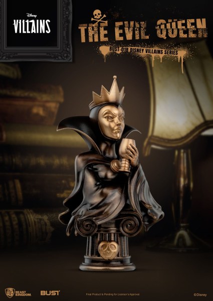 BUSTO LA REINA MALVADA - SERIE VILLANOS DE DISNEY