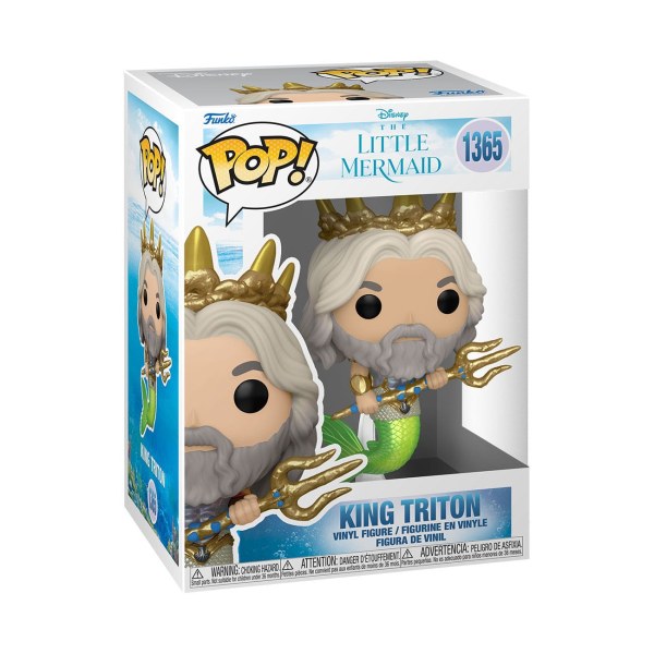 ¡ FUNKO POP! 1365 - LA SIRENITA - EL REY TRITON