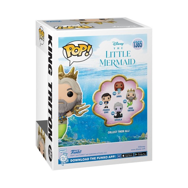 ¡ FUNKO POP! 1365 - LA SIRENITA - EL REY TRITON