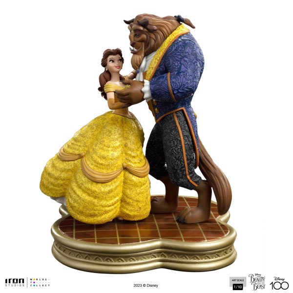 ART SCALE DE LA BELLA Y LA BESTIA - DISNEY