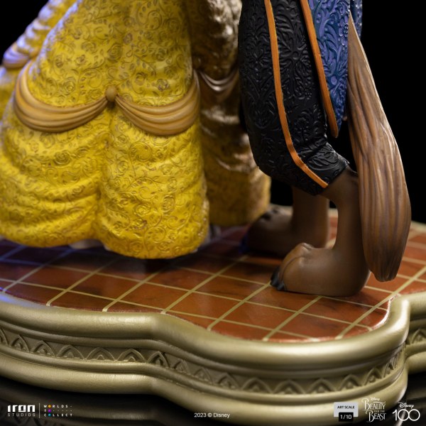 ART SCALE DE LA BELLA Y LA BESTIA - DISNEY