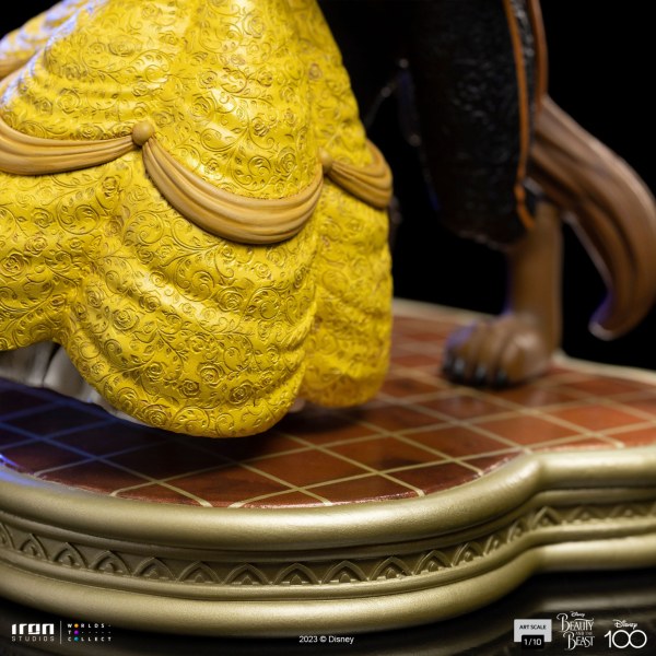 ART SCALE DE LA BELLA Y LA BESTIA - DISNEY