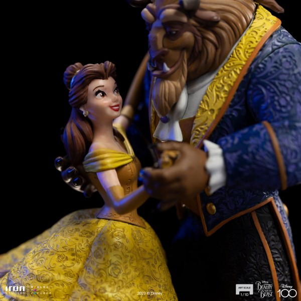 ART SCALE DE LA BELLA Y LA BESTIA - DISNEY
