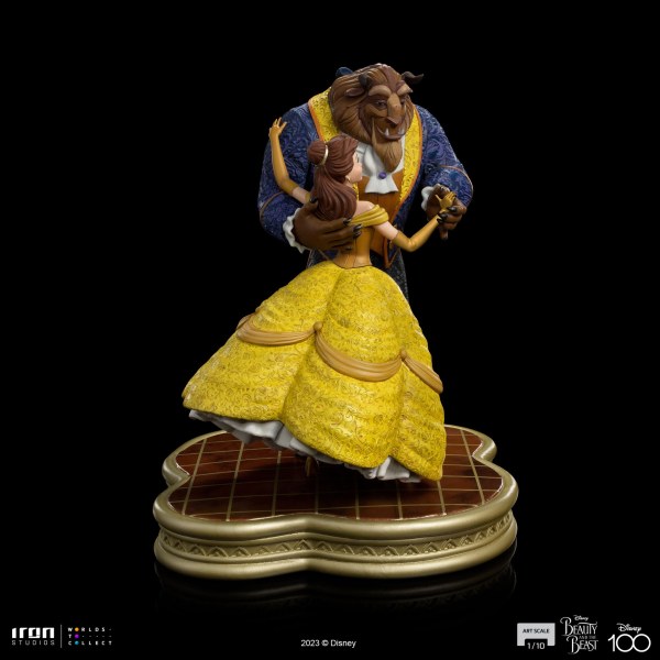 ART SCALE DE LA BELLA Y LA BESTIA - DISNEY