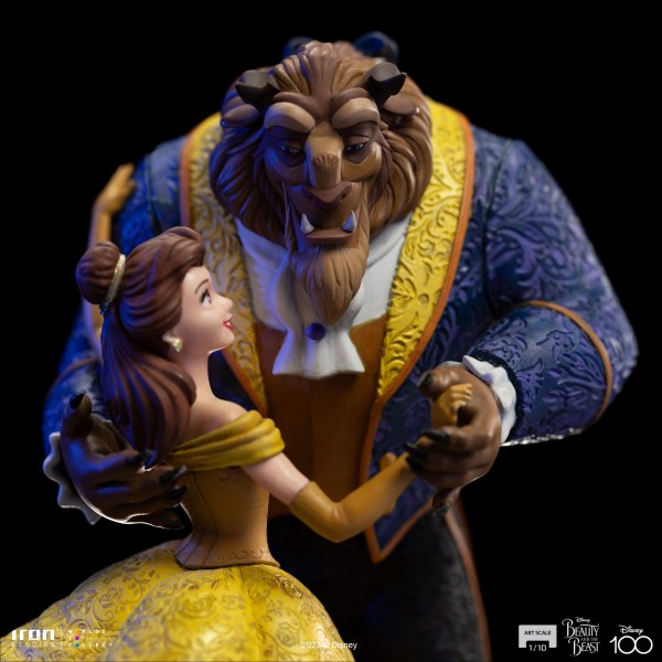 ART SCALE DE LA BELLA Y LA BESTIA - DISNEY