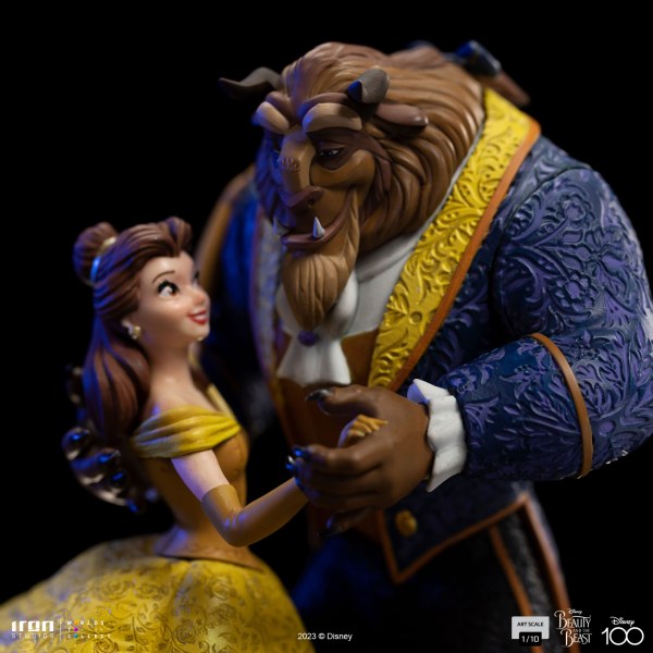 ART SCALE DE LA BELLA Y LA BESTIA - DISNEY