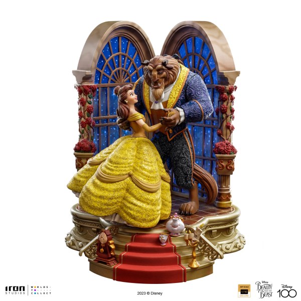 DELUXE ART SCALE DE LA BELLA Y LA BESTIA - DISNEY