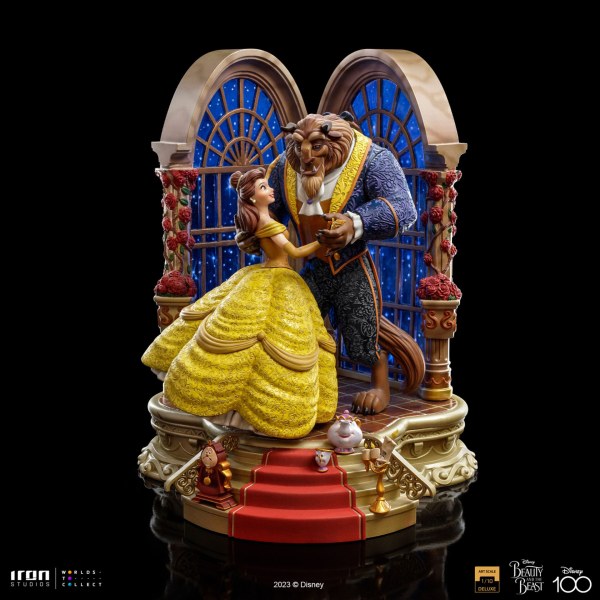 DELUXE ART SCALE DE LA BELLA Y LA BESTIA - DISNEY