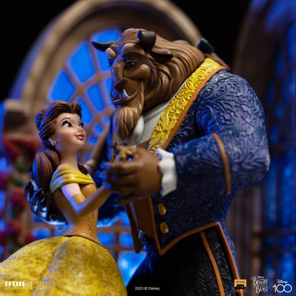 DELUXE ART SCALE DE LA BELLA Y LA BESTIA - DISNEY