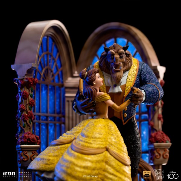 DELUXE ART SCALE DE LA BELLA Y LA BESTIA - DISNEY