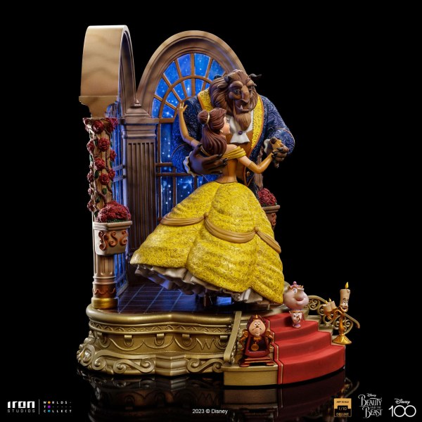 DELUXE ART SCALE DE LA BELLA Y LA BESTIA - DISNEY