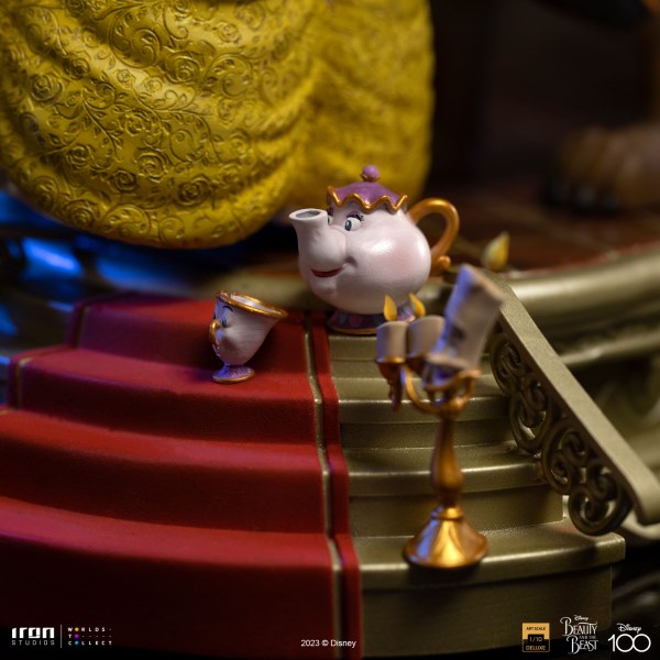 DELUXE ART SCALE DE LA BELLA Y LA BESTIA - DISNEY