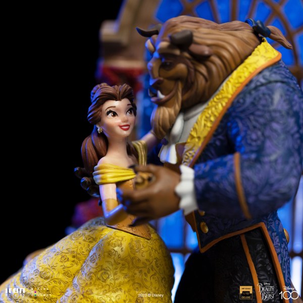 DELUXE ART SCALE DE LA BELLA Y LA BESTIA - DISNEY