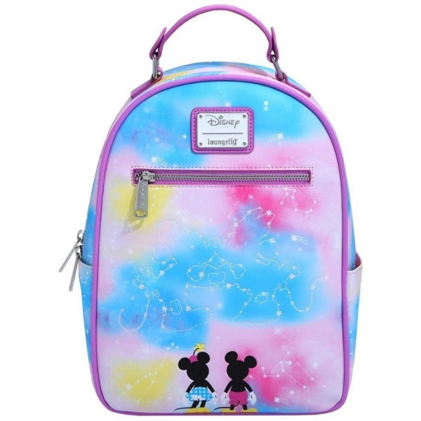 MINI MOCHILA CONSTELACIÓN MICKEY Y MINNIE - DISNEY LOUNGEFLY