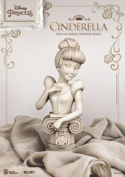 BUSTO DE CENICIENTA - SERIE PRINCESAS DE DISNEY