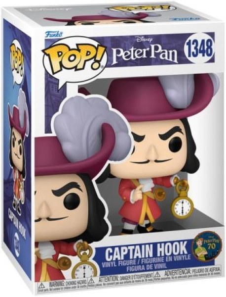 ¡ FUNKO POP! 1348 - CAPITÁN GANCHO - PETER PAN 70 ANIVERSARIO