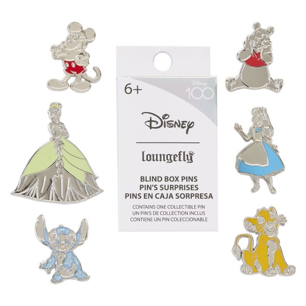 PIN MISTERIO 100 ANIVERSARIO PLATINO DISNEY - DISNEY