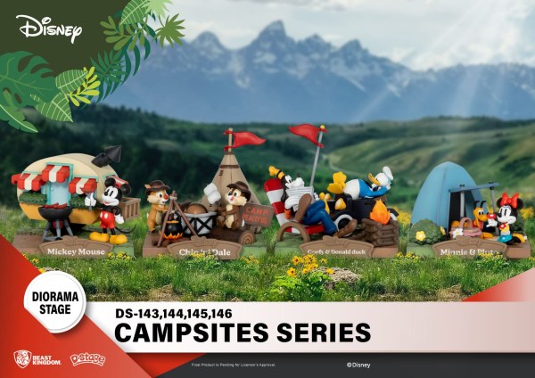 SERIE DE CAMPING MINNIE Y PLUTO - ETAPA D
