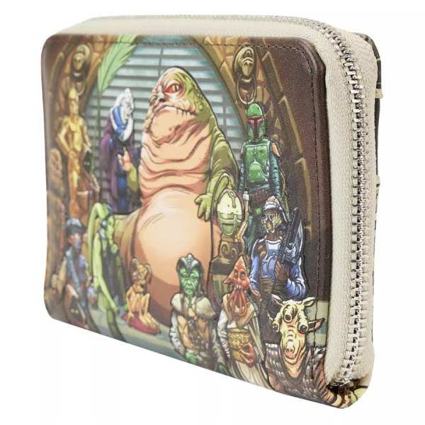 EL REGRESO DEL JEDI 40 ANIVERSARIO BILLETERA JABBA'S PALACE - STAR WARS LOUNGEFLY
