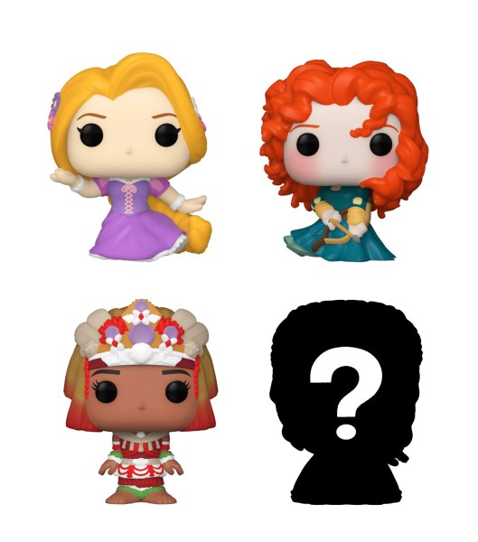 ¡PAQUETE DE 4 FUNKO BITTY POP! ENREDADOS