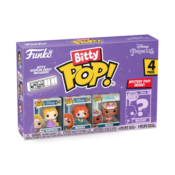 ¡PAQUETE DE 4 FUNKO BITTY POP! ENREDADOS
