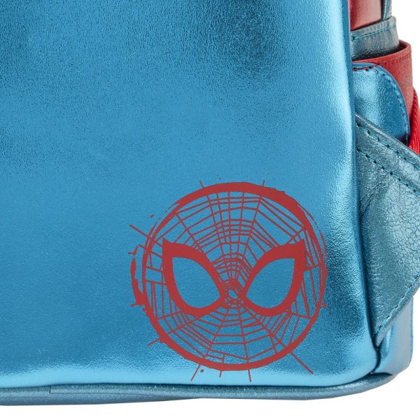 MINI MOCHILA METALIZADA COSPLAY DE SPIDER-MAN - DISNEY LOUNGEFLY