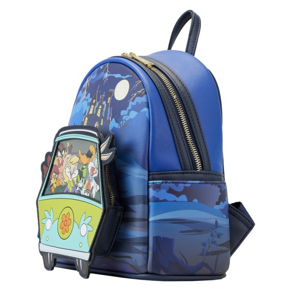 MINI MOCHILA WARNER BROS 100 ANIVERSARIO LOONEY TUNES Y SCOOBY MASHUP - WARNER BROS LOUNGEFLY